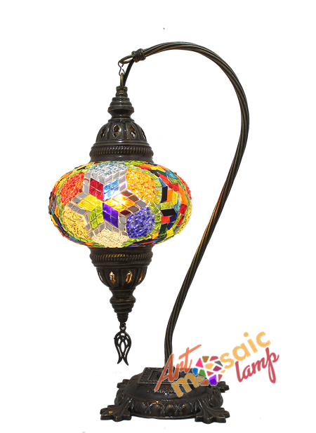 Camel Neck Mosaic Lamp 17303-3 Camel Neck Mosaic Lamp 17303