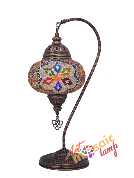 Camel Neck Mosaic Lamp 17304-2 Camel Neck Mosaic Lamp 17304