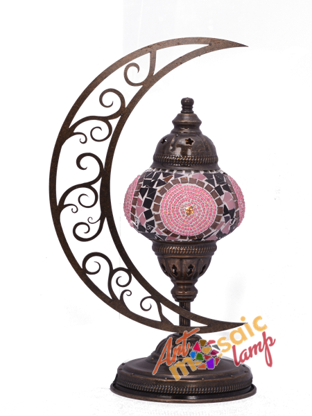 Turkish Mosaic Moon Lamp 10310-8 Turkish Mosaic Moon Lamp 10310
