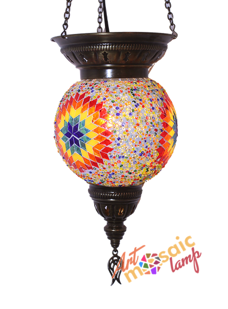 Hanging Mosaic Lamp 15000-7 Hanging Mosaic Lamp 15000