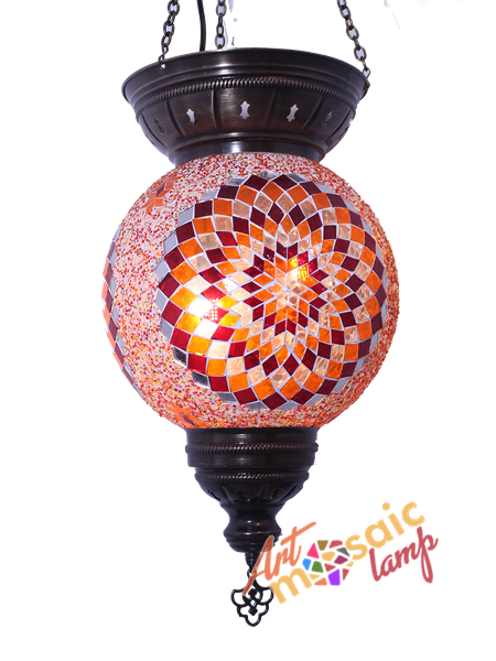Hanging Mosaic Lamp 25000-2 Hanging Mosaic Lamp 25000