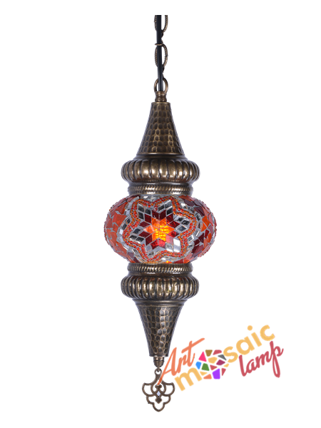 Inlaid Hanging Moroccan Lamp 13002-4 Inlaid Hanging Moroccan Lamp 13002