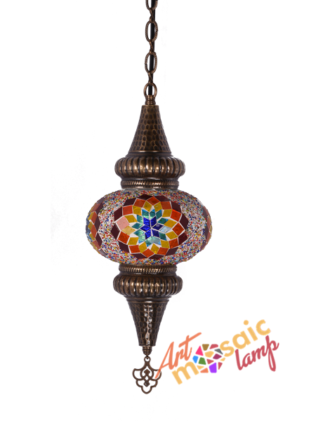 Inlaid Pendant Mosaic Lamp 17002-2 Inlaid Pendant Mosaic Lamp 17002