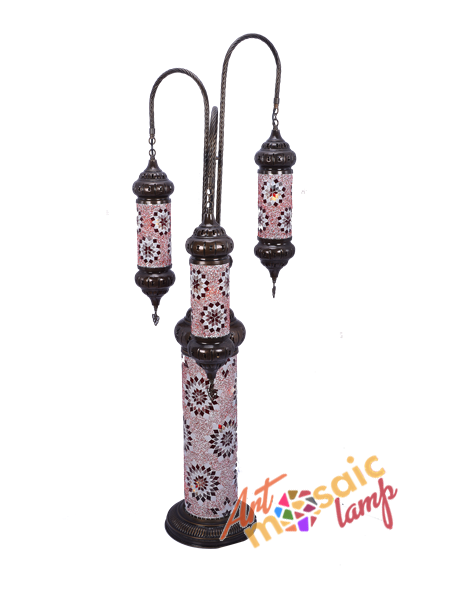 Mosaic Cylinder Set Floor Lamp 11330+1-2 Mosaic Cylinder Set Floor Lamp 11330+1