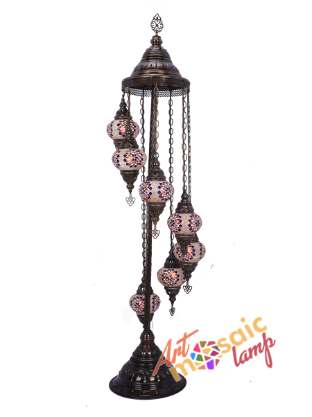 Mosaic Floor Lamp 13070-2 Mosaic Floor Lamp 13070