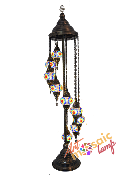 Mosaic Floor Lamp 13090-2 Mosaic Floor Lamp 13090