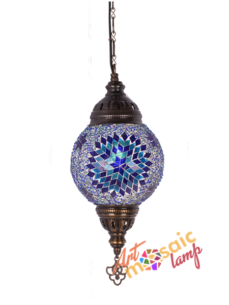 Single Pendant Mosaic Lamp 15001-2 Single Pendant Mosaic Lamp 15001