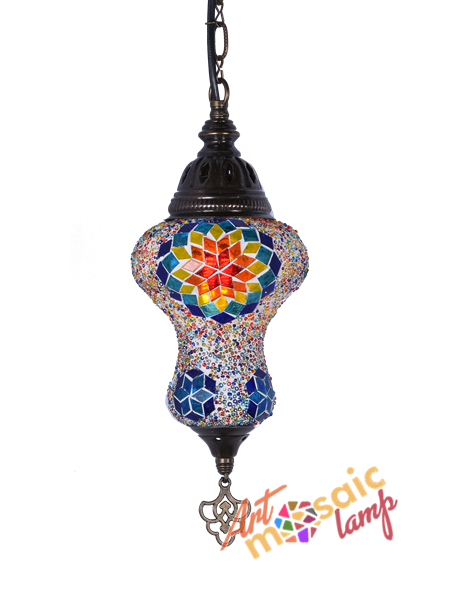 Single Pendant Mosaic Lamp 16001-2 Single Pendant Mosaic Lamp 16001