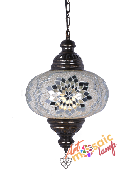 Single Pendant Mosaic Lamp 24001-2 Single Pendant Mosaic Lamp 24001