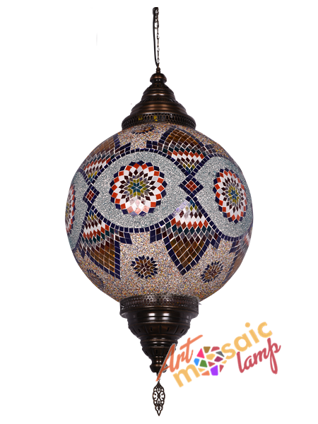 Single Pendant Mosaic Lamp 50001-1 Single Pendant Mosaic Lamp 50001