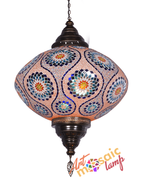 Single Pendant Mosaic Lamp 60001-2 Single Pendant Mosaic Lamp 60001
