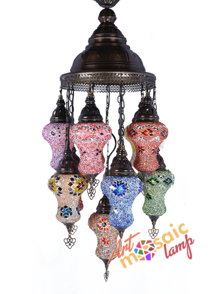 Classic Mocaic Chandelier 16011-XK-1 Classic Mocaic Chandelier 16011-XK