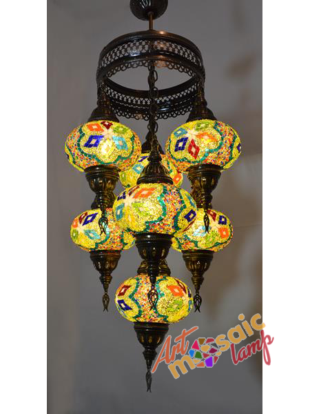 Classic Mocaic Chandelier 17007-XK Classic Mocaic Chandelier 17007-XK