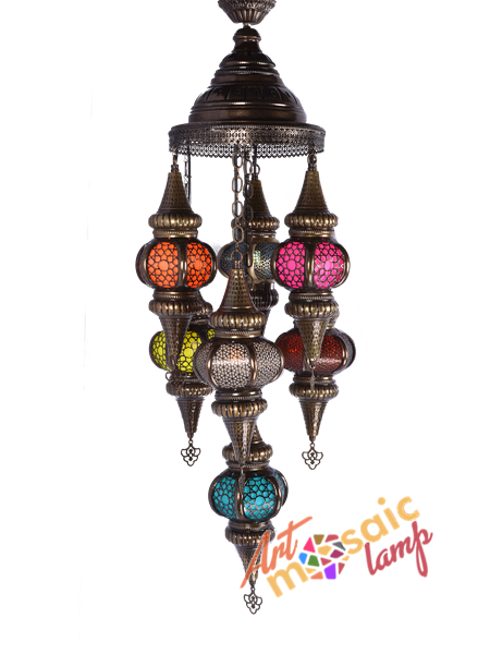 Classic Moroccan Chandelier 15007-XL-4 Classic Moroccan Chandelier 15007-XL