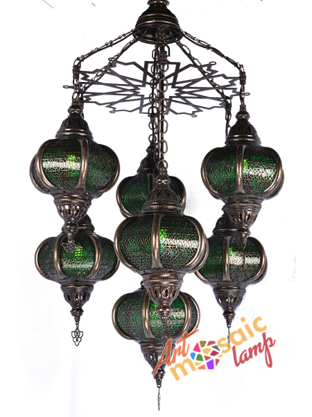 Classic Moroccan Chandelier 21007-XL-2 Classic Moroccan Chandelier 21007-XL