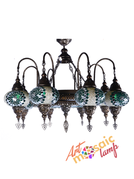 Living Room Mosaic Chandeliers 17008-QP-2 Living Room Mosaic Chandeliers 17008-QP