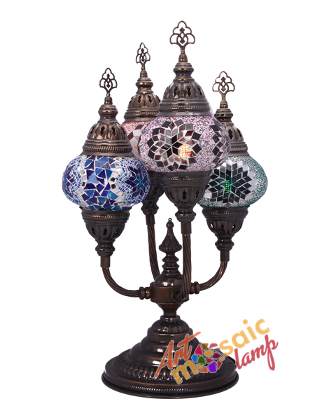 Mosaic Castle Lampshade 13400-2 Mosaic Castle Lampshade 13400