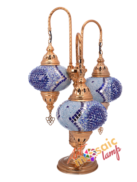 Mosaic Lampshade Gold Color 17230-G-2 Mosaic Lampshade Gold Color 17230-G