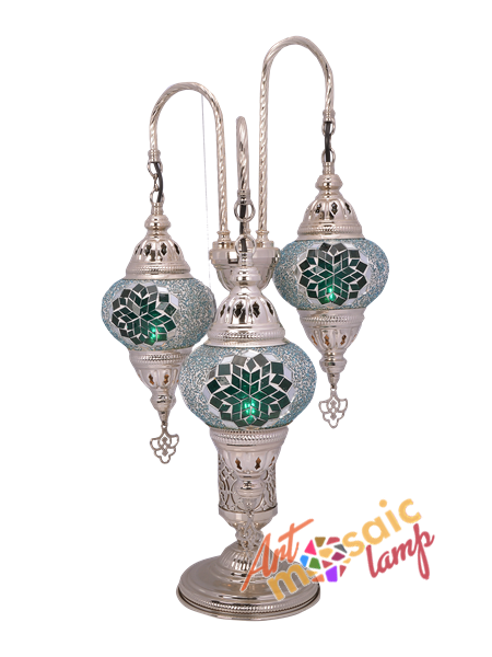 Mosaic Lampshade Silver Color 13230-S-4 Mosaic Lampshade Silver Color 13230-S