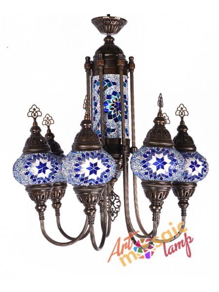 Mosaic Otantic Chandelier 13027-KU Mosaic Otantic Chandelier 13027-KU
