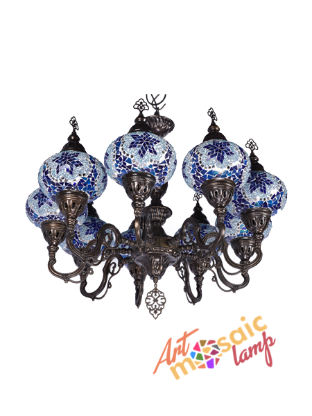 Mosaic Otantic Chandelier 17009-KU-3 Mosaic Otantic Chandelier 17009-KU
