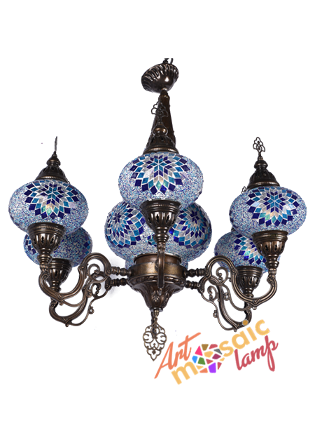 Mosaic Otantic Chandelier 17246-KU-2 Mosaic Otantic Chandelier 17246-KU