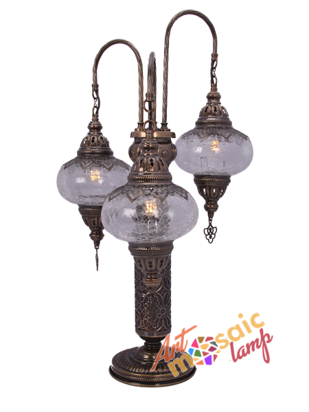 Ottoman Desing 3 Glass Lampshade 1727-2 Ottoman Desing 3 Glass Lampshade 1727